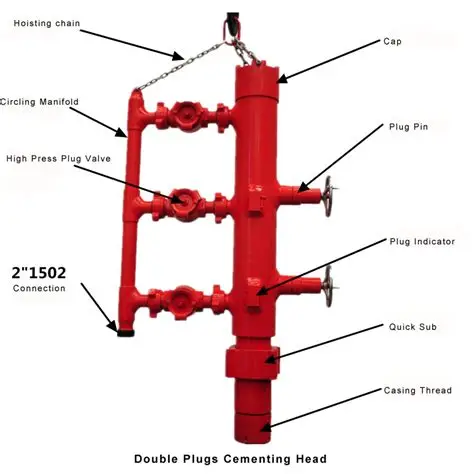 Double Plug Cementing Head For Conventional & Continuous Two Plug Cementing
