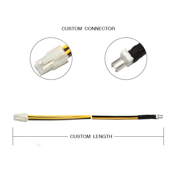 Molex 39-01-2040 JST B2P-VH Power Harness Cable 4.20mm Pitch Power cable connectors