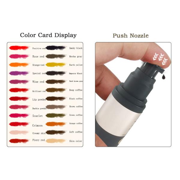 Неподдельное золото подняло типа цвет Semi постоянного завода чернил татуировки немецкого чистого жидкостные 22