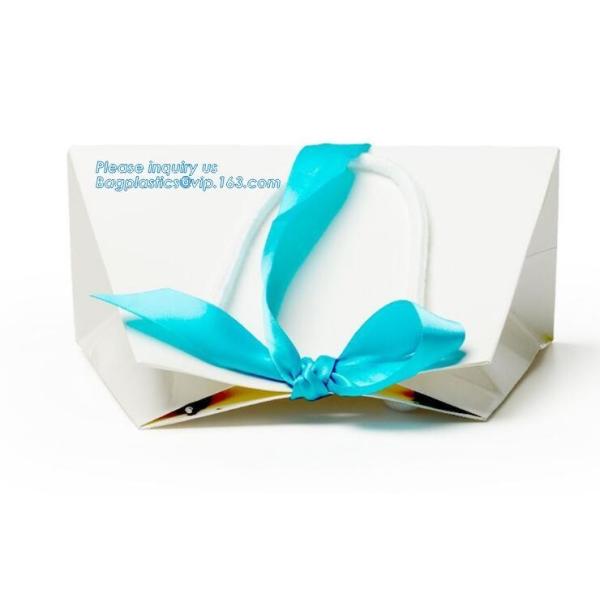 shopping bag luxury grocery bag carrier grocery paper bag,Recycled luxury Ladies Paper Carrier Bag Shopping Bag for Clot