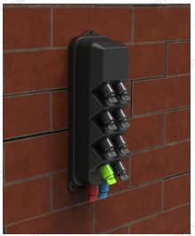 IP65 Fiber Optic Distribution Box -40C～ 85C for Versatile Network Applications