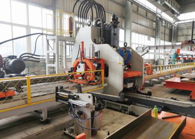 1200KN Nominal Force CNC Truck Beam Plate Punching Machine Max 750mpa Material Tensile