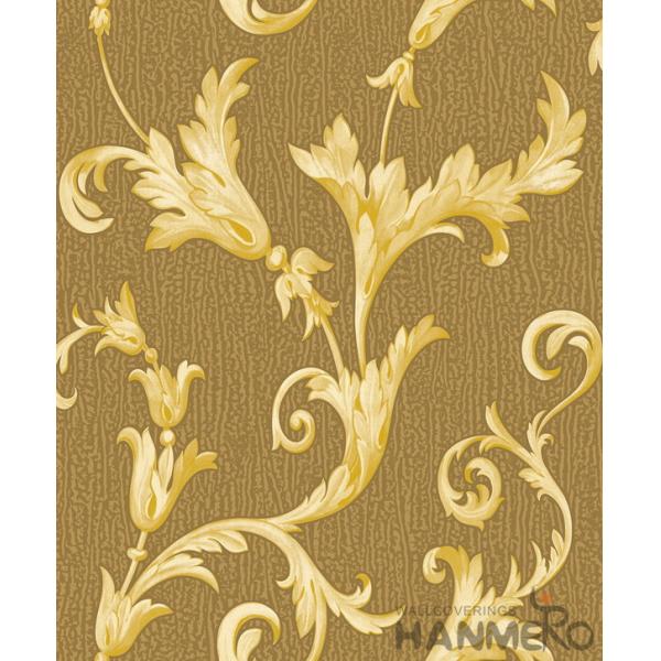 Eco-friendly Vinyl-coated PVC Wallcovering Bathroom Decor 0.53*10M Wallpaper Classic