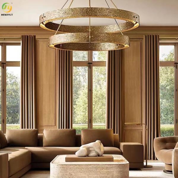 Свет AC85 кольца меди СИД современный - 265V для гостиницы/виллы