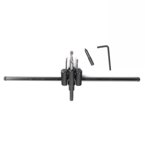 38HRC-42HRC Adjustable Circle Hole Saw Cutter 30mm-300mm For Plastic