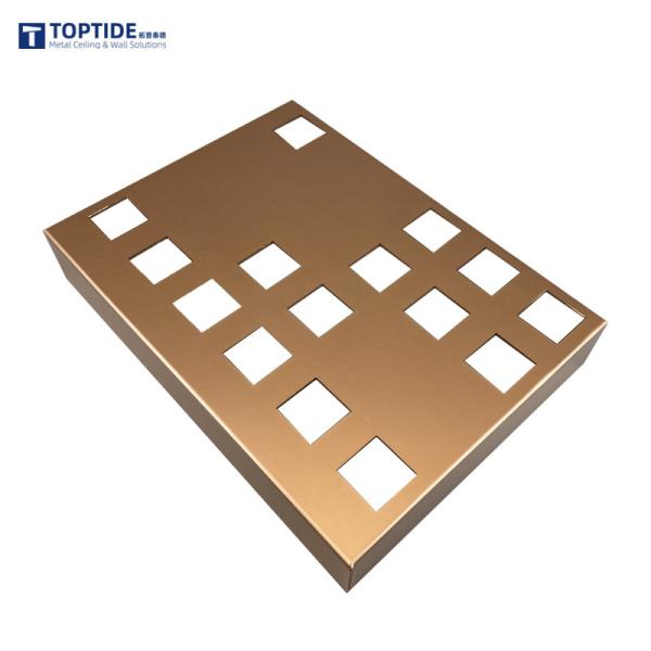 Aluminium CNC Machine Cladding Panels Acoustic Perforated Aluminum Panels