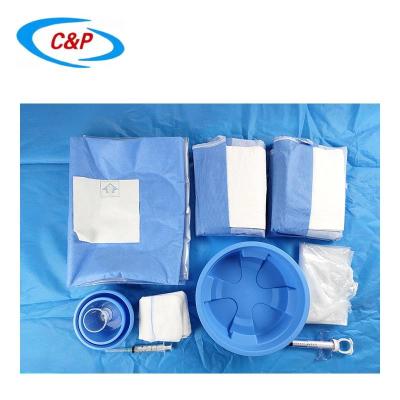 Consumíveis Médicos Angiografia Femoral Disponível Drape Azul Anti-estático