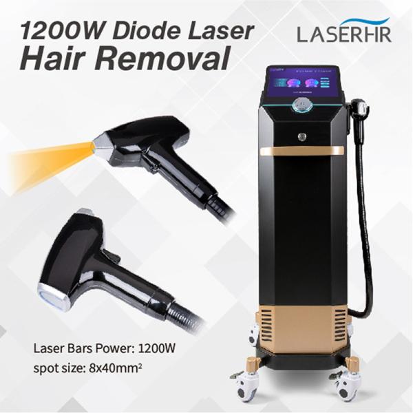 810nm 808nm machine d'épilation laser à diode 1200W épilation permanente