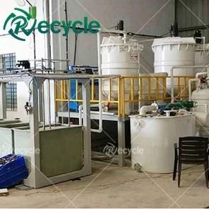 Working Capacity 200-1000kg/h Phone Board Gold Refining Equipment for PCB Gold Recycle