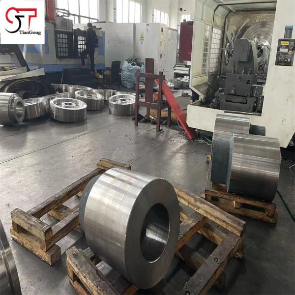 Custom Forged Cylinder Open Die Forging Process Cylinder Sleeve For Industrial Gearbox