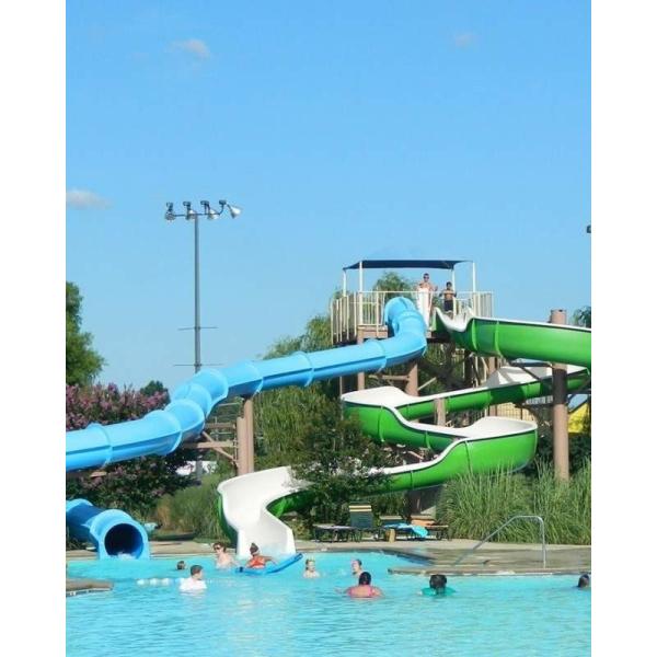 Équipement pour adultes piscine parc aquatique enfants natation équipement en fibre de verre pour le toboggan enfant extérieur