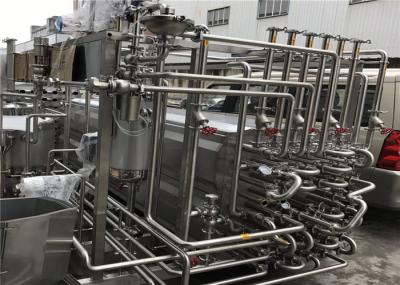 2000 LPH Automatic UHT Pasteurization Machine / Plate Sterilizer For Beverage