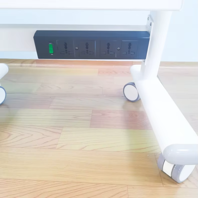 3-layer Economical and Convenient Salon Trolley Durable Dental Mobile Cart Hospital Dental Metal Tool Cart with Four Wheels