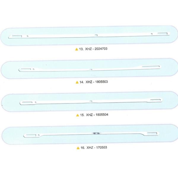 Duplex Knitting SS Wire Heald Wire 180x5.5x0.3 Jakob Muller 163004601