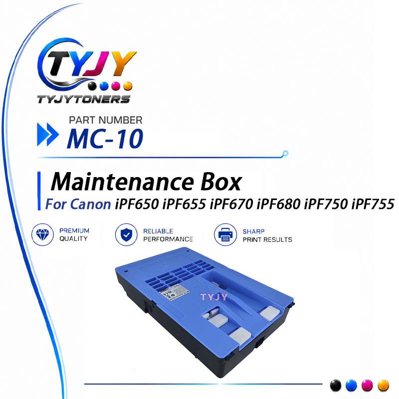 MC-10 Ink Maintenance Box Waste Ink Tank For Canon iPF650 iPF655 iPF670 iPF680