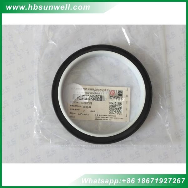 Dongfeng Cummins ISDE Spare Parts for Cummins ISF2.8 Engine Crankshaft Rear Oil Seal 3968563