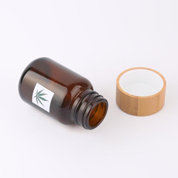 200ml 100ml Amber Glass Medicine Bottles Vitamin Prescription Amber Glass Pill Bottles Pharmacy