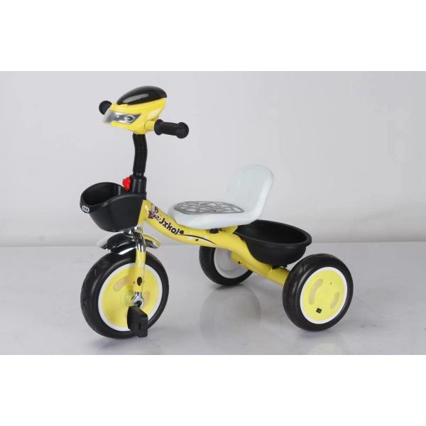 Carbon Steel Kids Three Wheel Bike With Music And Light Smart Tricycle