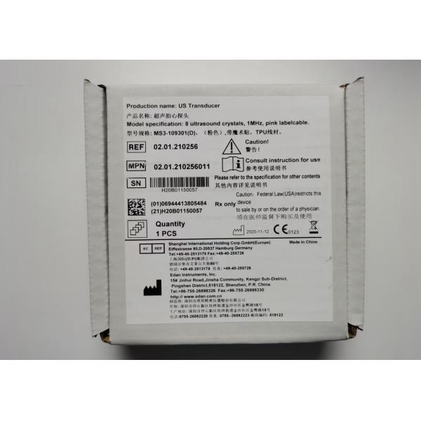 EDAN F6 Moniteur fœtal Transducteur MS3-109301 Double fente 4 broches étanche IPX8