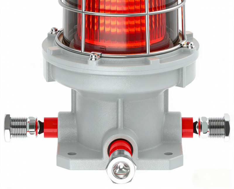 LED Obstruction Aviation Light Explosion Proof Aircraft Warning Light ATEX for Hazardous Area