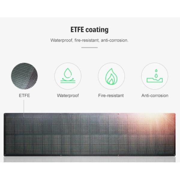 25A 130w Solar Panel 200W 250W 300W 350W CIGS Roof Tiles Solar Panel