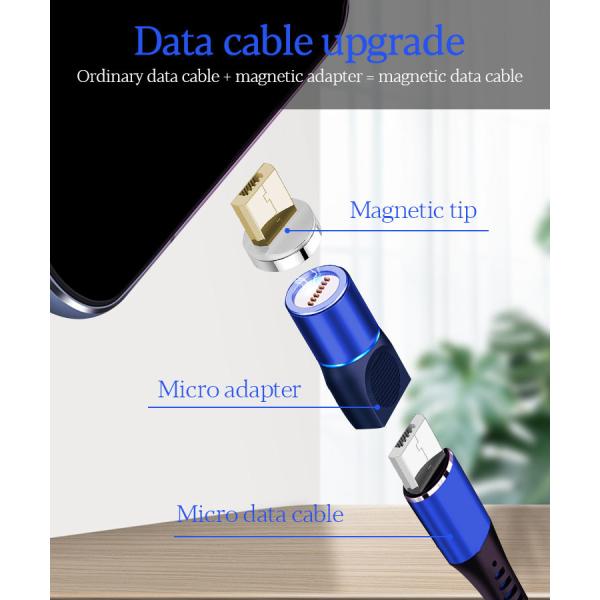 Explosion Proof Fast Charging USB C Cable 45g Magnetic OTG Adapter