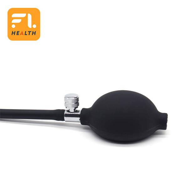 Medical Inflation Blood Pressure Pump Bulb , Clear PVC Sphygmomanometer Parts