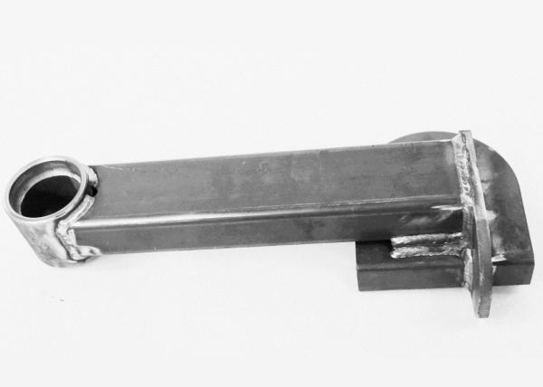 Precision Metal Stamping Parts Pulley Fixing Bracket For Fitness Equipment