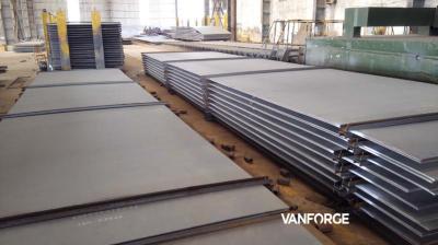 P500Q Flat Quenched And Tempered Steel Plate Plain Surface Excellent Weldability