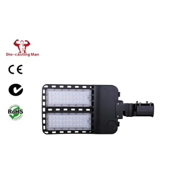 150-300 Watt LED Street Light Fixtures PC Lens With Adjustable Bracket ADC03 Aluminium Material