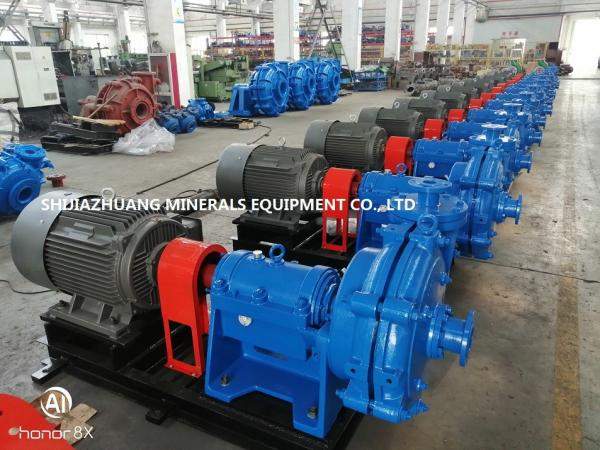 50ZJ-A50 Abrasion Resistant Horizontal Centrifugal Slurry Pump White Iron A05