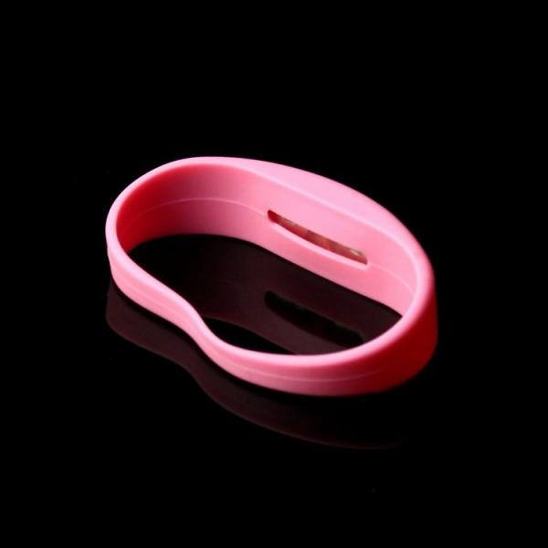 suppliers Cheap Personalized Custom Printed off White Glow LED Concert Light up Christmas Flashing Wristbands Bracelet for sale