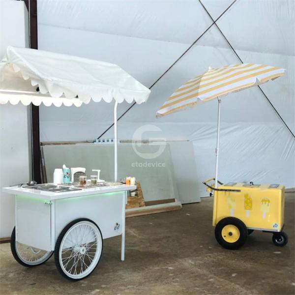 Customized Cooking Equipment Food Vending Truck Cart for Fast Food Making