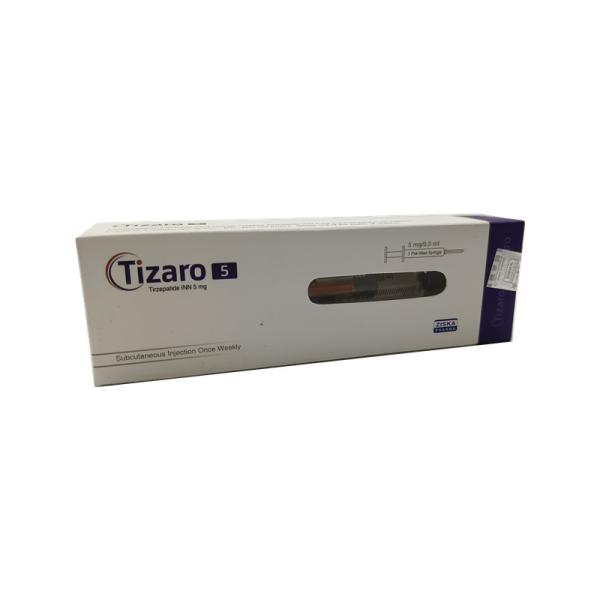 Tizaro Tirzepatide 5mg 7.5mg 0.5 mL subcutaneous pen injector
