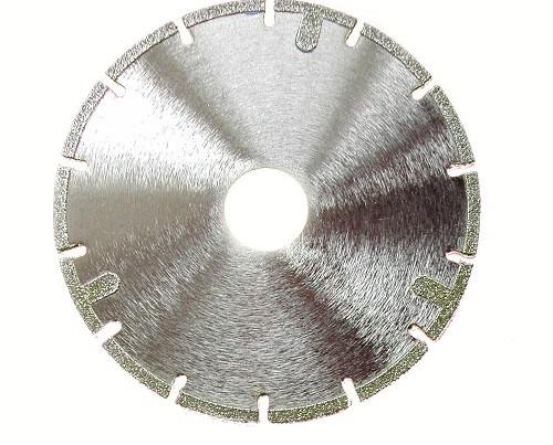 U - Slot Segmented Diamond Stone Cutting Blades For Glass / Marble