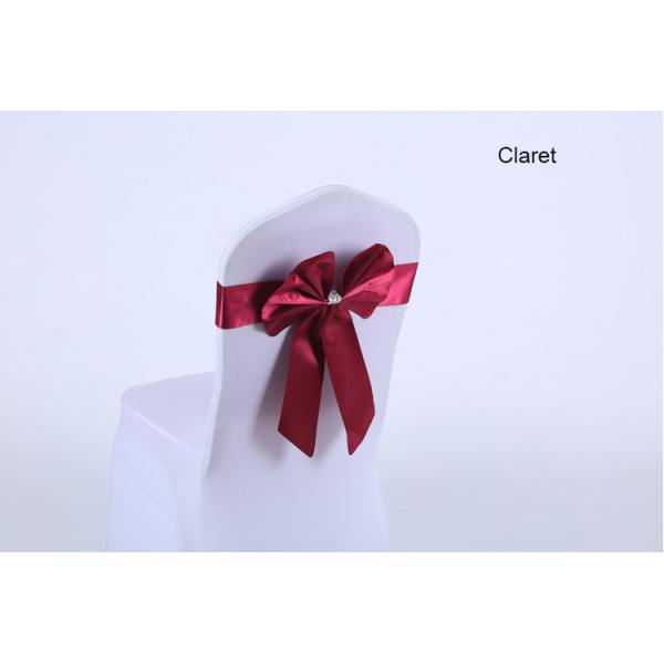 Wedding Banquet Chair Bands With Buckle Sashes Bows