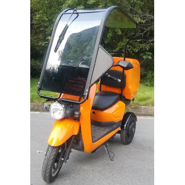 2000w Motor Electric Motorcycle Scooter 8h - 10h Charging Time Yellow Color