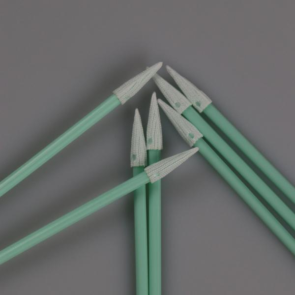 Polyester Tip Pointed Dacron Head Cleanroom Swabs