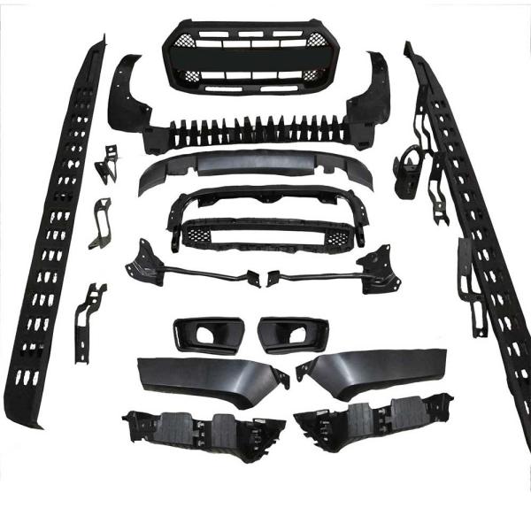 Black Ford Modifications Car Body Kits For Ford Ranger Upgrade