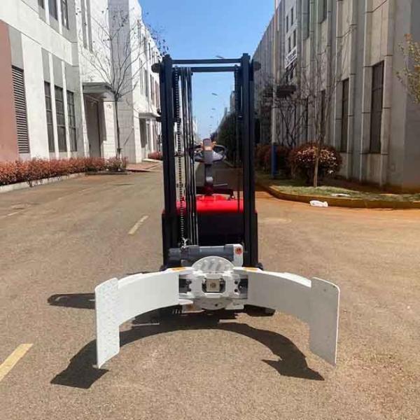 1500kg CPDB15-25 1.5Ton counterbalanced stacker warehouse use paper roll clamp