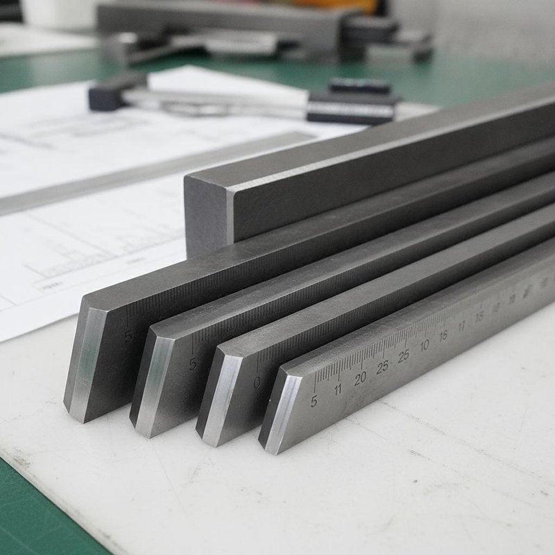 High Density Forging Type Metal Shear Blades with 5mm - 20mm Thickness for Precision Metal Cutting