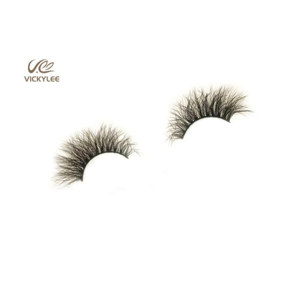 Fan Shaped Thick 21mm Dramatic False Eyelashes