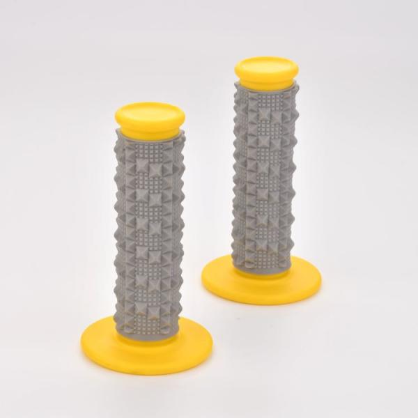 Red TPE 22mm Motorcycle Soft Handle Grips for Customized Modification and Repair