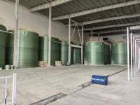 Tanque de armazenamento vertical anticorrosivo Grp Frp para purificação de água