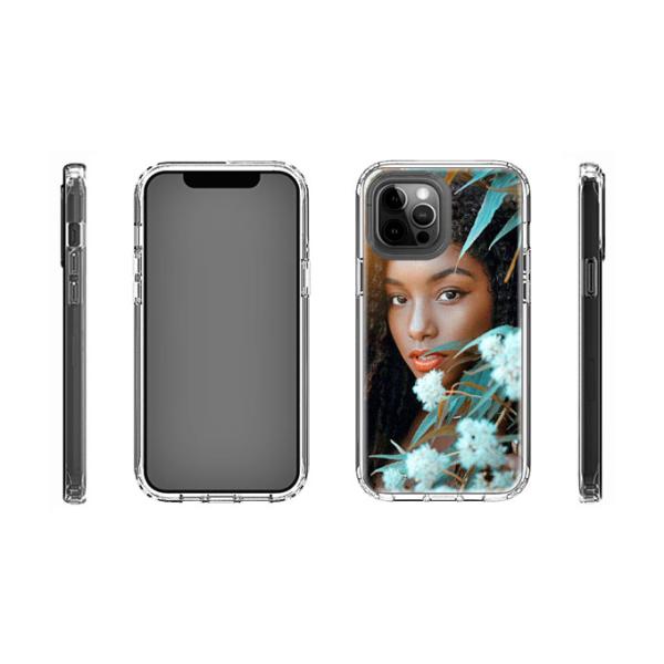 Polycarbonate CDR Logo Clear Customized Iphone Cases