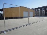 Galvanizado Chain Link temporário painel de cerca, temporária cerca de segurança padrão dos EUA