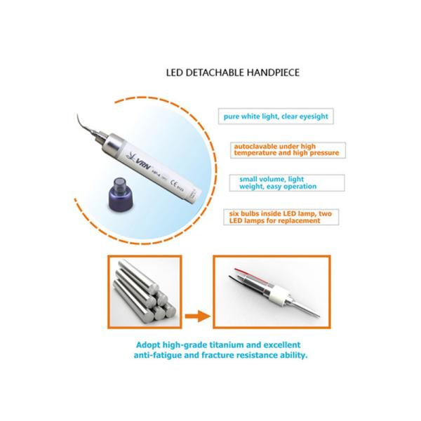 20w Tooth Cleaning Dental Ultrasonic Scaler Detachable dental led handpiece