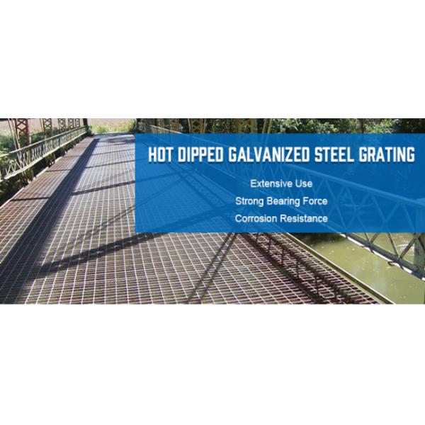 1m Press Locked Plain Bar Grating Dovetail Swage Low Carbon Steel