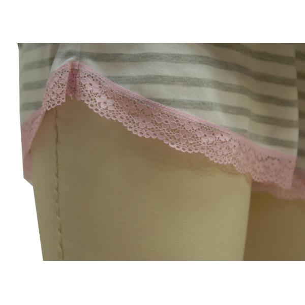 Lightweight Women'S Sleeveless Pajama Sets , Women'S Nightgown Sets Deep Round Neck