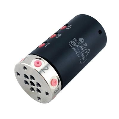 300rpm Rotación 360 6 Canales Junta Rotativa de Aire Canal de Aire Independiente